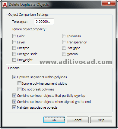 OverKill no AutoCAD