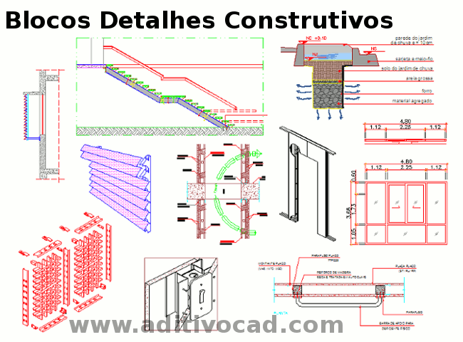 Blocos Detalhe Arquitetura