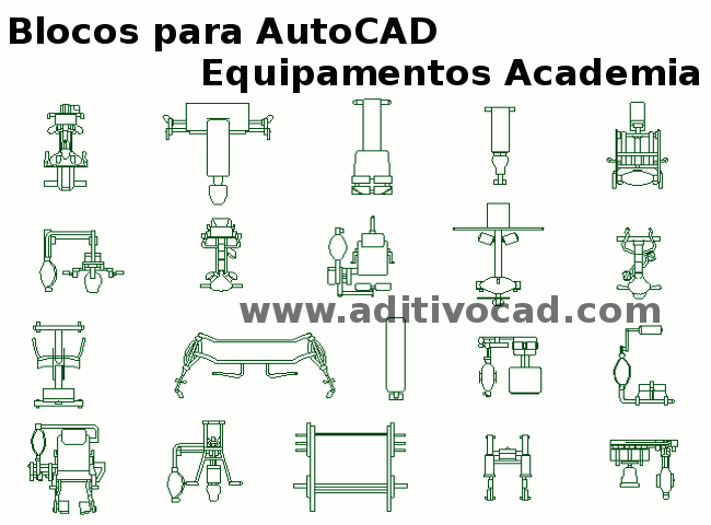 Biblioteca de desenhos arquitetônicos em DWG disponíveis para download