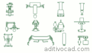 Cassinos e casas de jogos em AutoCAD 32 Blocos CAD gratis