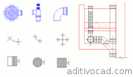 Centro de eventos em AutoCAD, Baixar CAD Grátis (1008.62 KB)