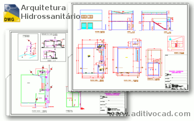 Projetos Arquitetura Hidro Dwg