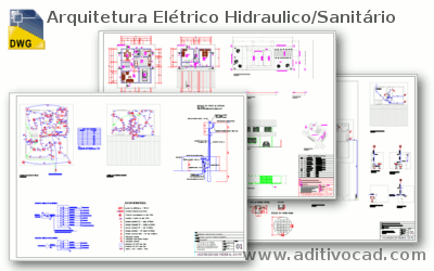 Projeto Dwg Arquitetura e Instalações