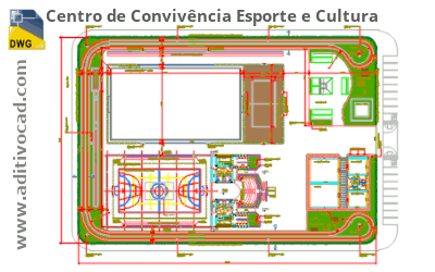 Projeto Centro esportivo