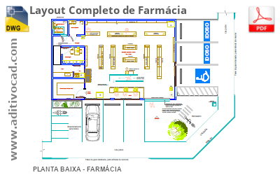 Projeto Farmácia DWG