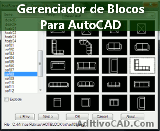 Blocos CAD