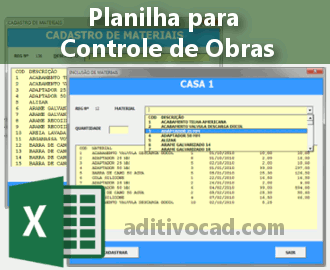 Planilha Controle de Obras