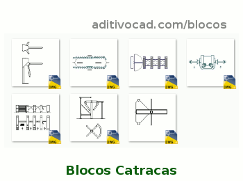 Blocos com árvores em vista., - Detalhes do Bloco DWG